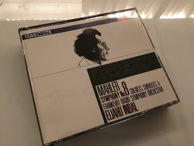 Mahler symphony no.8/Inbal . Frankfurt symphony CD denon
