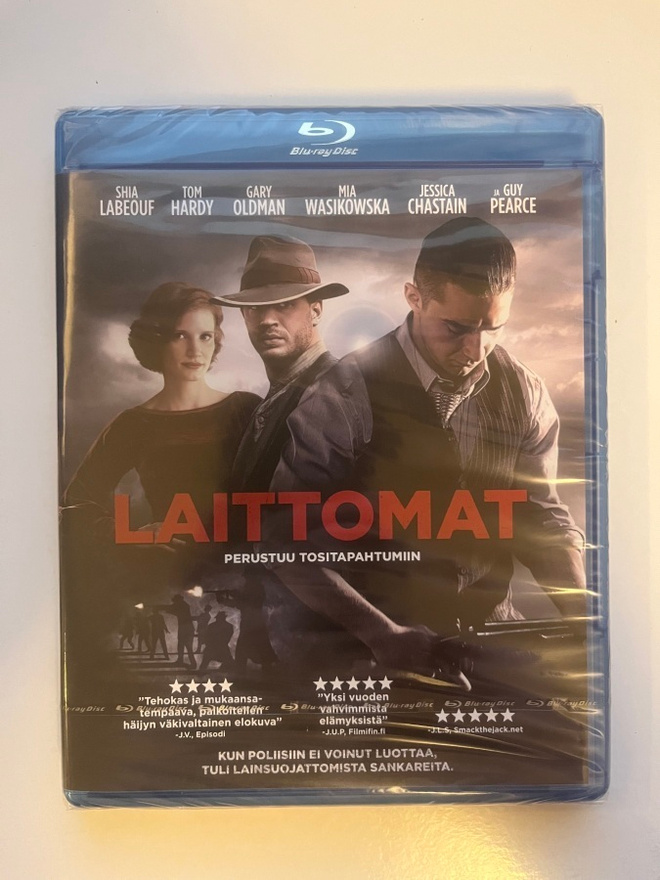 Laittomat (2012) Tom Hardy, Gary Oldman (Blu-ray) (UUSI!)