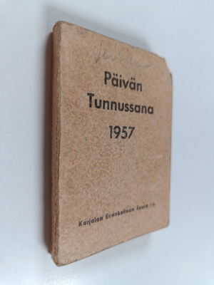 Päivän tunnussana 1957 - vuoden jokaiselle päivälle Pyhäs...