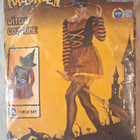 Halloween noita-asu mekko ja hattu - pikkukuva 2