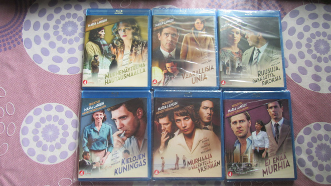 Maria Langin kirjoihin perustuvat leffat Blu-ray