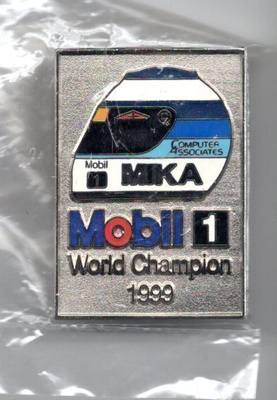 Pinssi: MOBIL 1 WORLD CHAMPION 1999 (avaamaton muoveissa)