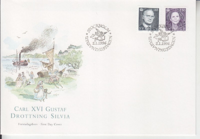 Ruotsi fdc 1996