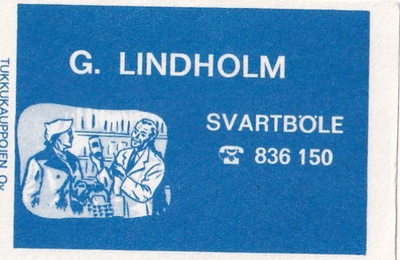 Svartböle, G. Lindholm b528