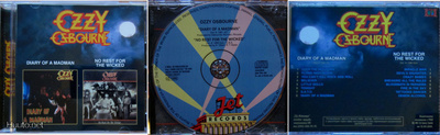 Ozzy Osbourne Diary of a madman / No rest for the wicked CD