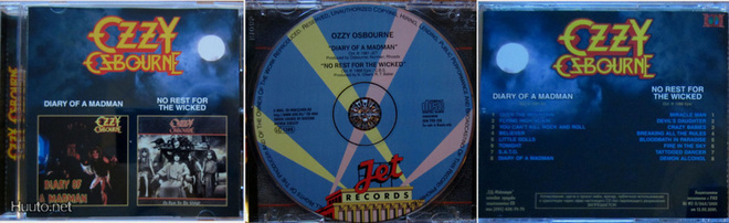 Ozzy Osbourne Diary of a madman / No rest for the wicked CD
