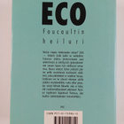 Umberto Eco : Foucaultin heiluri - pikkukuva 2