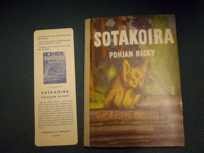 T. A. Engström: Sotakoira Pohjan Ricky (1.p.1958) Sis.pk:t