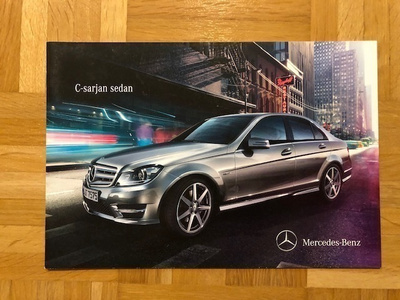 Esite Mercedes-Benz W204 C-luokka Sedan 2011/2012 suomi