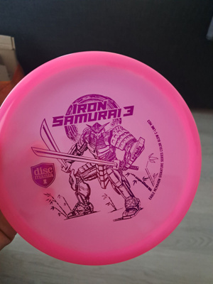 Discmania iron samurai 3 pink 180g