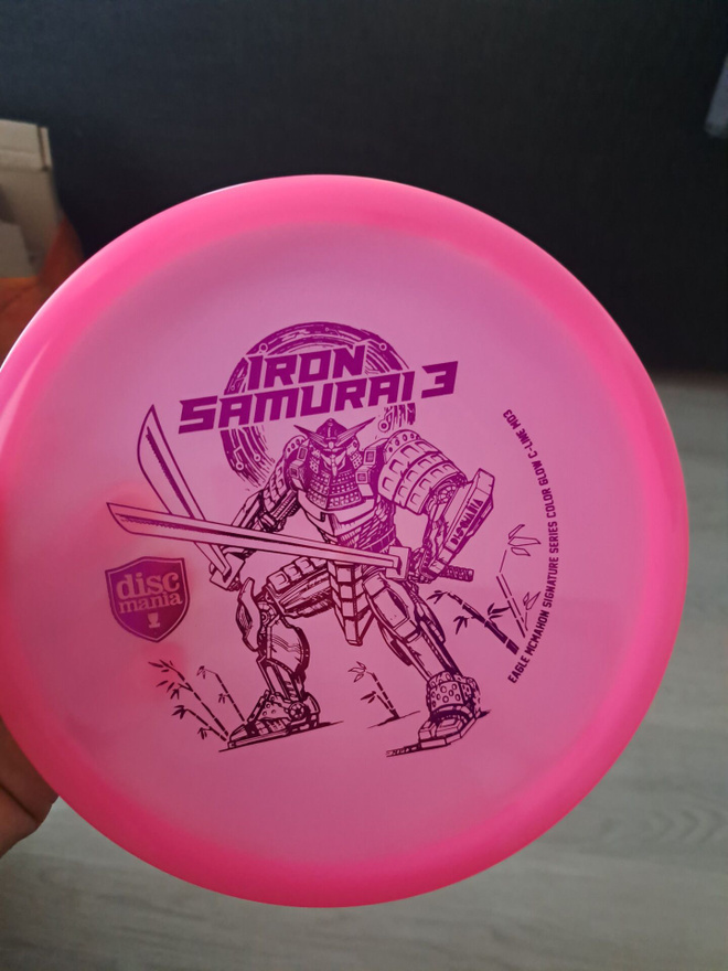 Discmania iron samurai 3 pink 180g