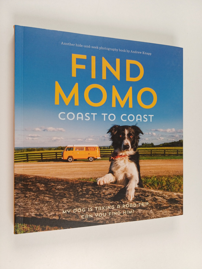 Andrew Knapp : Find Momo coast to coast : my dog is takin...