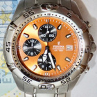 VANHA Kello Festina Chronograph WR 100 m ISO PAINAVA UPEA - pikkukuva 1