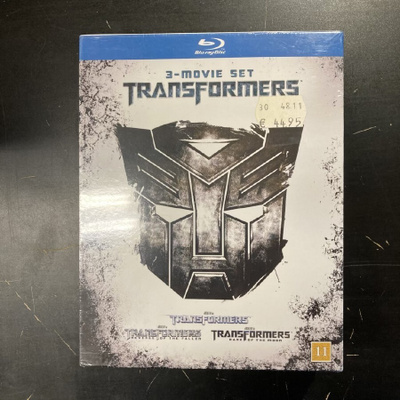 Transformers - 3-Movie Set Blu-ray (UUSI)