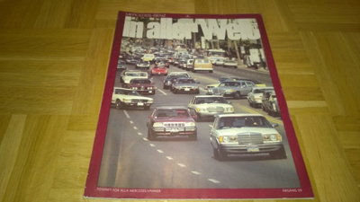 Mercedes-Benz In Aller Welt lehti nro 187. 1984