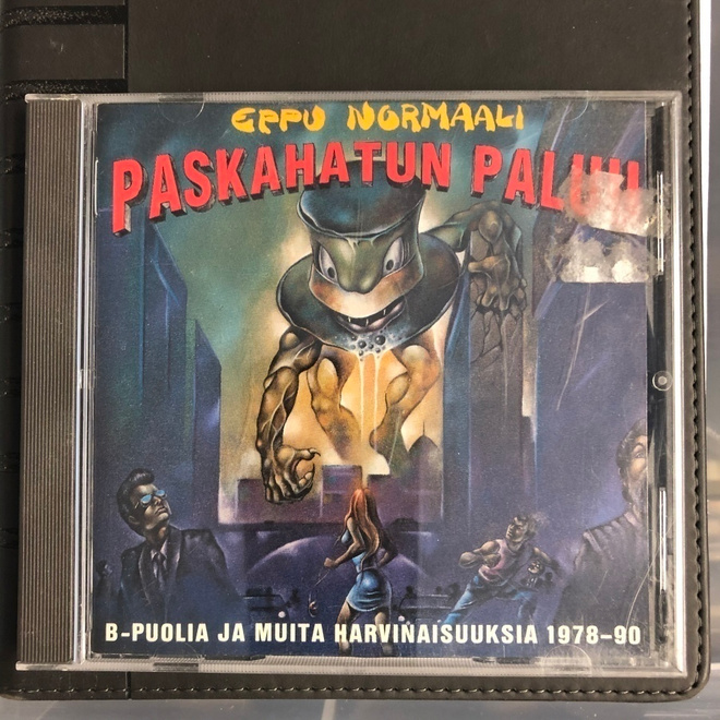 EPPU NORMAALI - Paskahatun paluu  cd-albumi