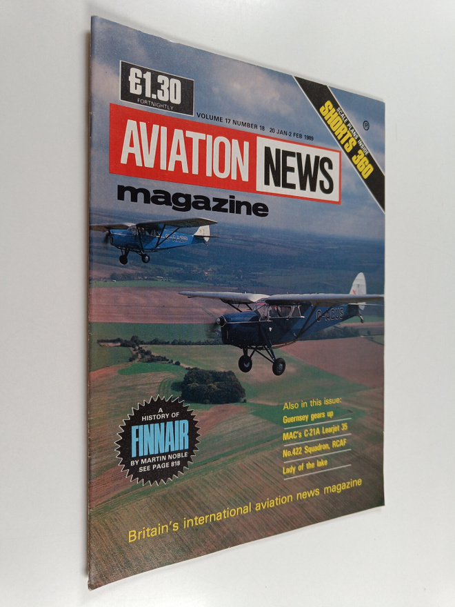 Aviation News Magazine vol 17 no. 18 1989