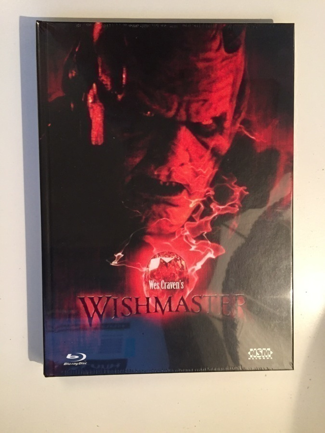 Wishmaster (Blu-ray) [Mediabook] Wes Craven [UUSI!] UNCUT!