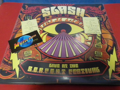 SLASH - LIVE AT THE SERPENT FESTIVAL UUSI 3LP
