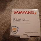 samyang 12mm f2.0 sony E-mount - pikkukuva 1