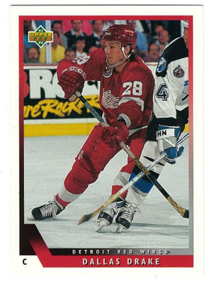 93-94 Upper Deck #50 Dallas Drake RC