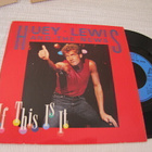 Huey Lewis and the news if this is it 7 45 UK 1984 - pikkukuva 1