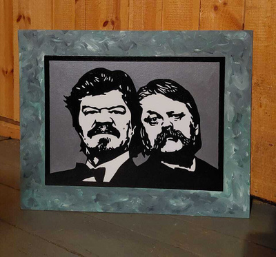 M.A. Numminen & Pedro Hietanen - taulu