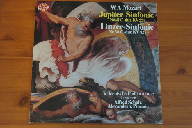 W.A.Mozart:Jupiter-Sinfonie/Linzer-Sinfonie LP
