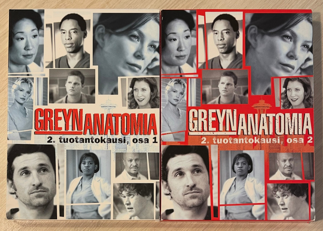 Greyn anatomia: Kausi 2 (2005-2006) 8DVD