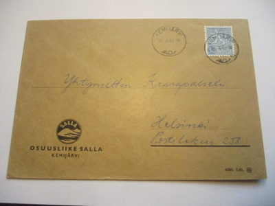 1962 Kemijärvi Osl. Salla