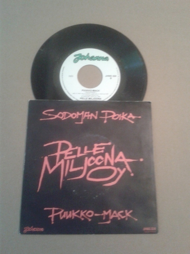Pelle Miljoona Oy - Sodoman Poika 7" ps orig 1982 uusi aalto