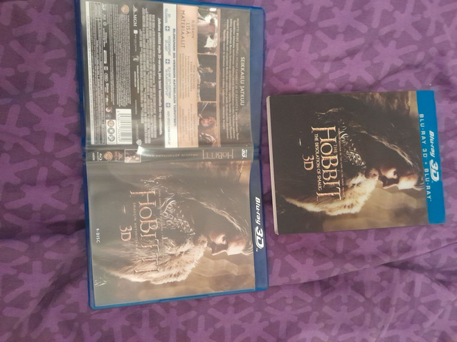 Hobitti bluray 3d+bluray