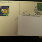 D. BENGTSTRÖM 1945 KULKENUT KORTTI - pikkukuva 2