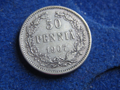 50 penniä 1907