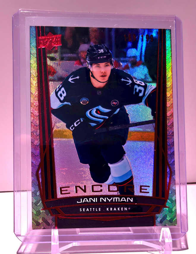 Jani Nyman /199 Encore Red Rookie