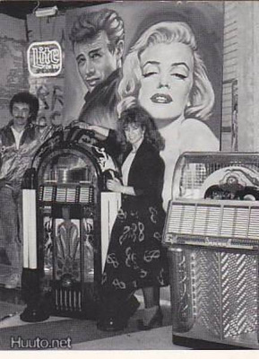 Marilyn Monroe, James Dean piirros mv p215