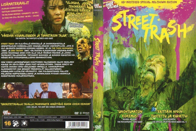 Street Trash	(68 579)	UUSI	-FI-	suomik.	DVD			1987