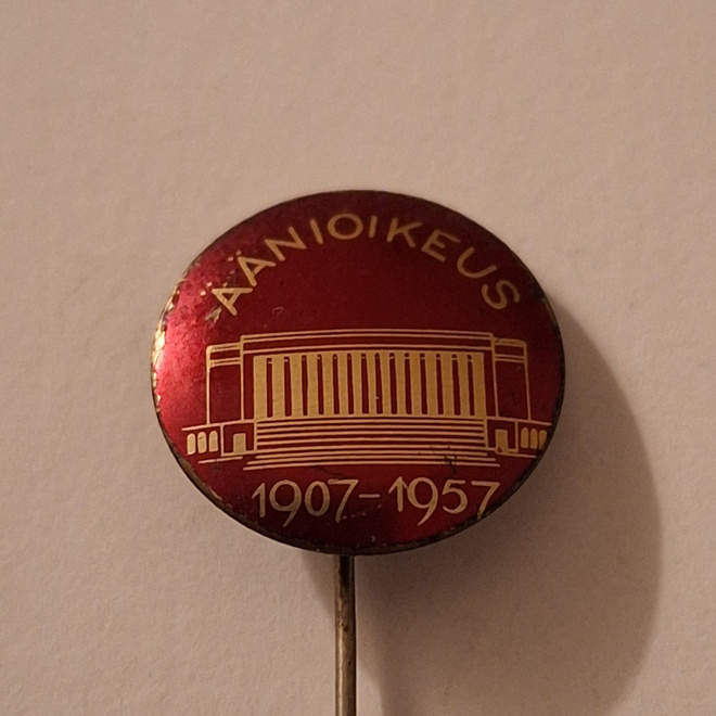 ÄÄNIOIKEUS 50 V. NEULAMERKKI