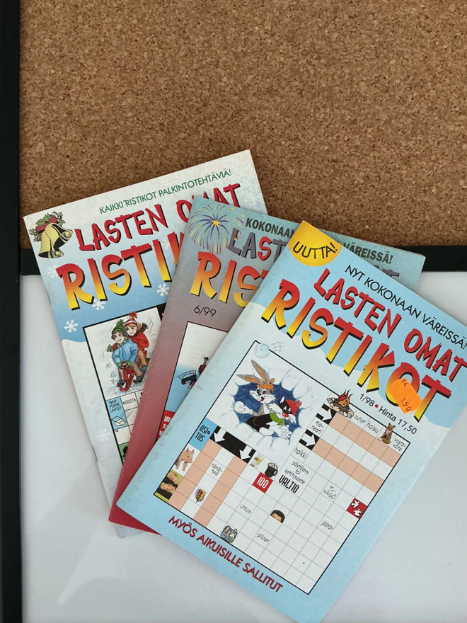 LASTEN OMAT RISTIKOT 3kpl