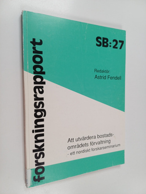 Statens institut för byggnadsforskning ym. : Att utvärder...