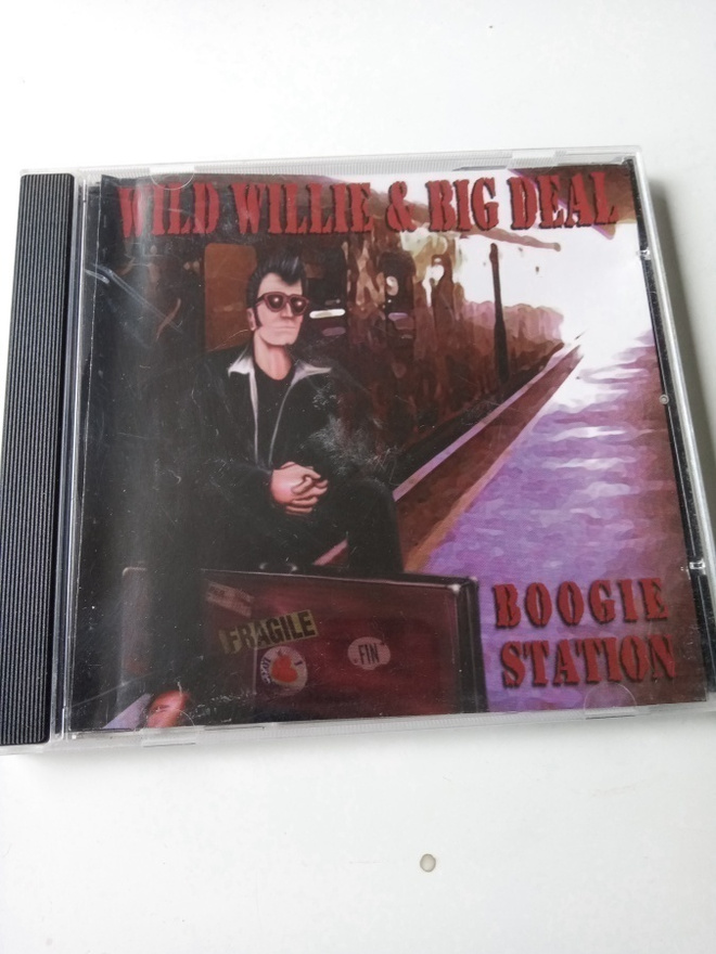 CD Wild Willie & Big Deal - Boogie Station (Sis.postikulut )