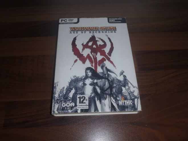 WARHAMMER ONLINE AGE OF RECKONING  ( PC DVD ROM )