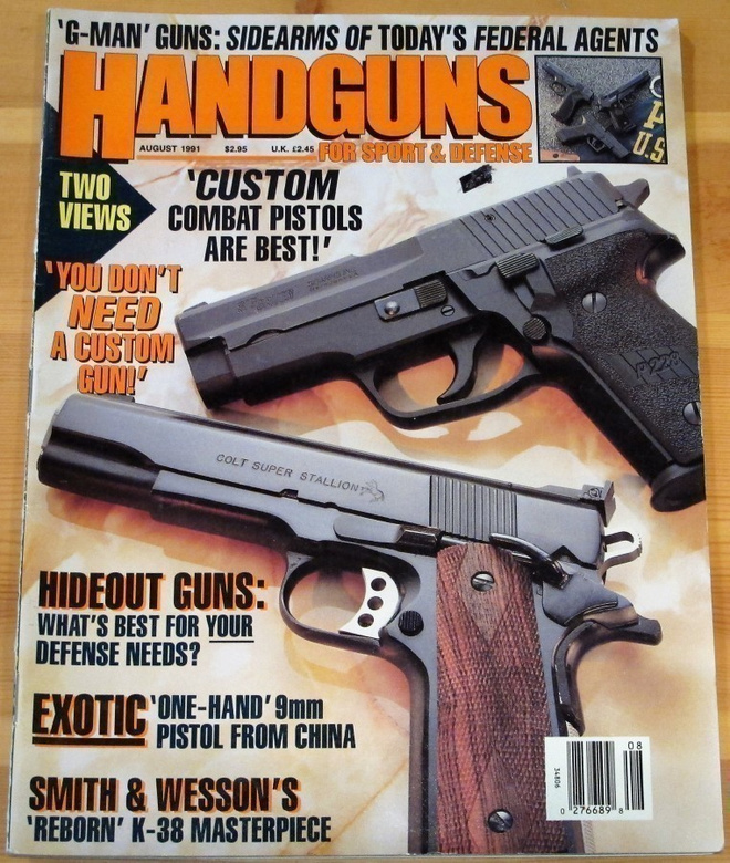 Handguns Aug/1991