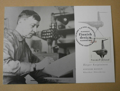 Birger Kaipiainen, Finnish Design maksikortti EP 5.9.2000