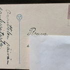 kukkakorttilkoisia ruusuja, kulkenut 1917-leimaamaton merkki - pikkukuva 2