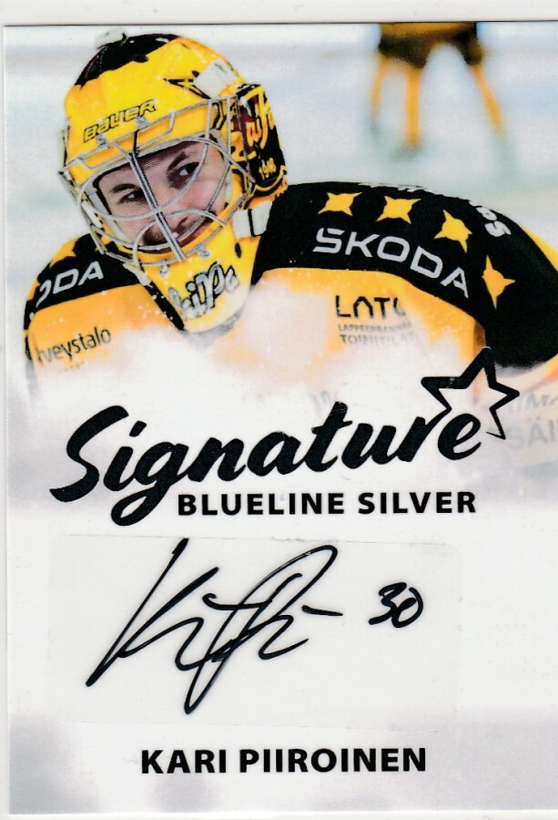 2024/25 Blueline Silver Signature Kari Piiroinen , Saipa