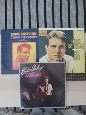 3 x Eddie Cochran Lp