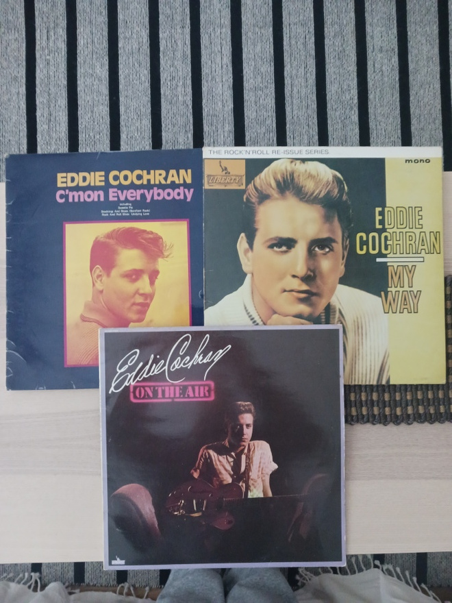 3 x Eddie Cochran Lp