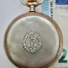 VANHA Kello Junghans Grand Prix 1900/1911 Hopeaa UPEA SIISTI - pikkukuva 4
