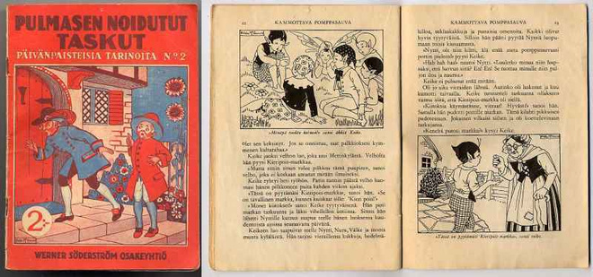 Pulmasen noidutut taskut [1.p.,nid., 1931]